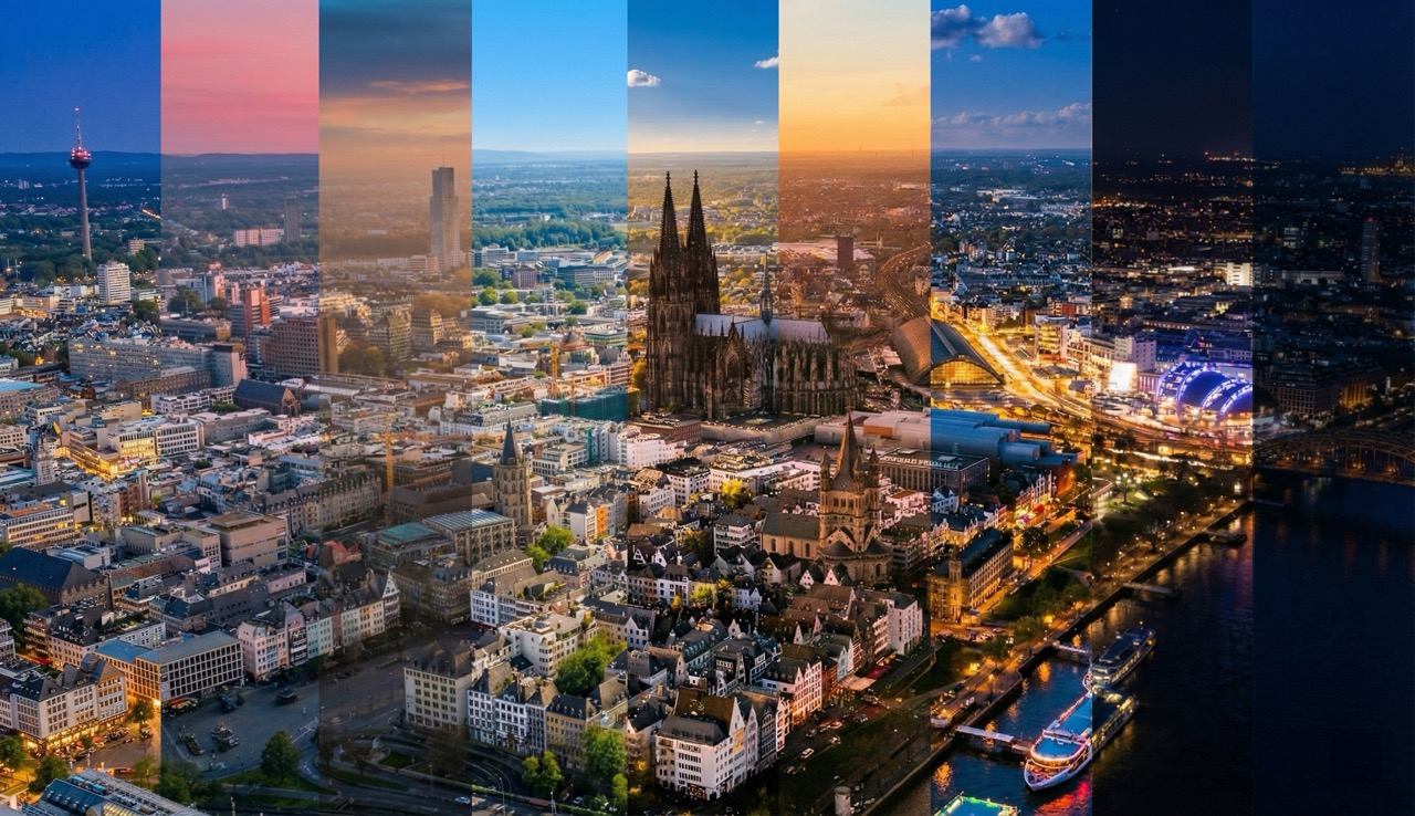 Cologne Time Collage